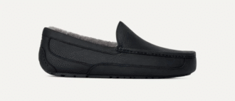 Ascot in pelle opaca