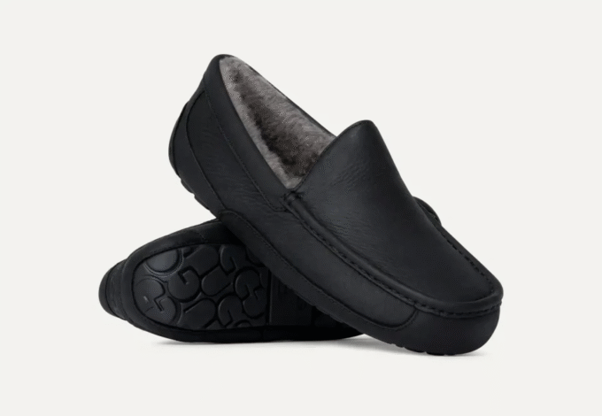 Ascot in pelle opaca