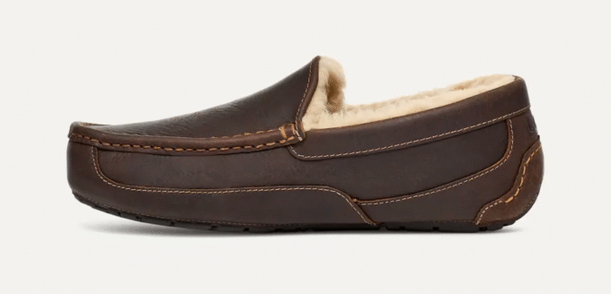 Ascot in pelle opaca