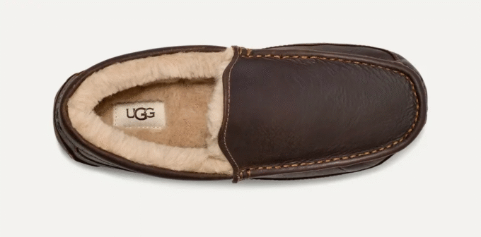 Ascot in pelle opaca