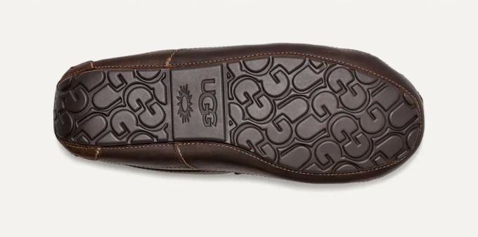 Ascot in pelle opaca
