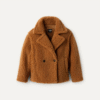 Cappotto corto in peluche Gertrude
