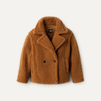 Cappotto corto in peluche Gertrude