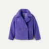 Cappotto corto in peluche Gertrude