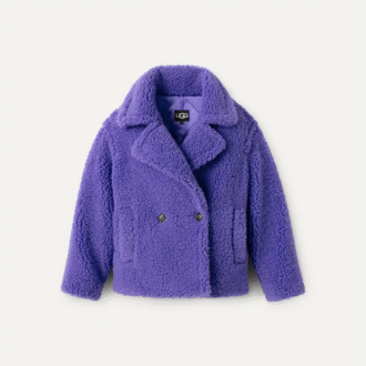 Cappotto corto in peluche Gertrude