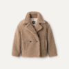 Cappotto corto in peluche Gertrude