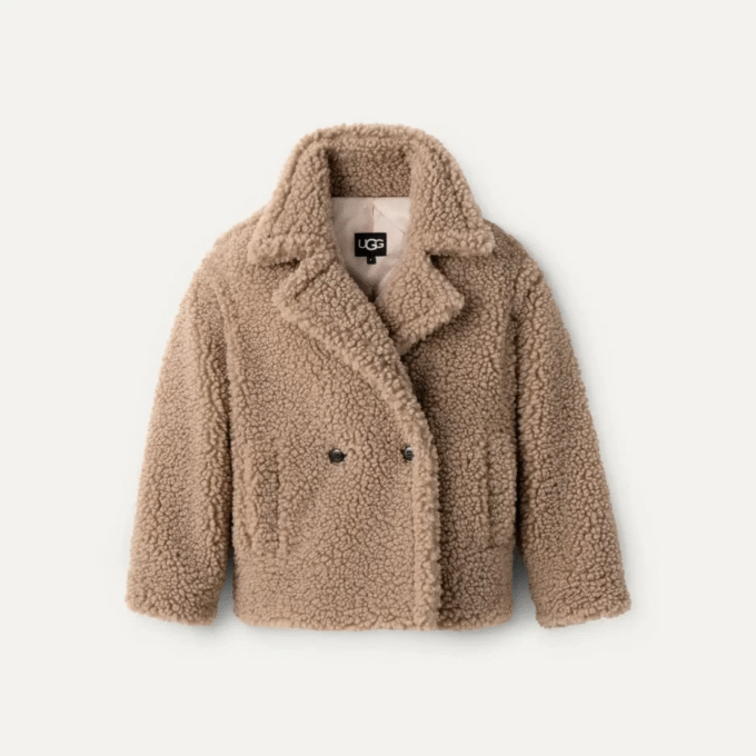 Cappotto corto in peluche Gertrude