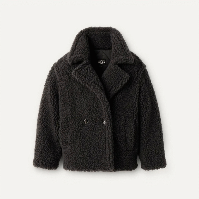 Cappotto corto in peluche Gertrude