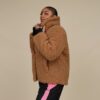 Cappotto corto in peluche Gertrude