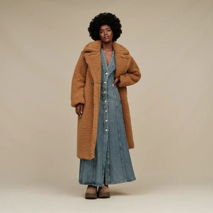 Cappotto lungo Teddy Gertrude