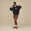 Felpa con cappuccio con logo UGG