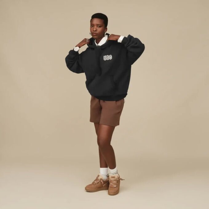 Felpa con cappuccio con logo UGG