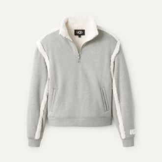 Felpa con mezza zip Lydi Bonded Fleece