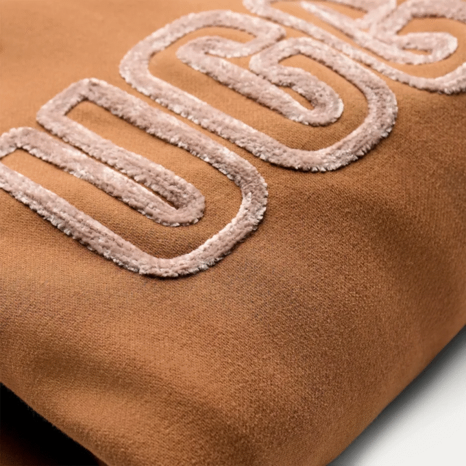 Felpa girocollo con logo UGG