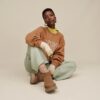 Felpa girocollo con logo UGG