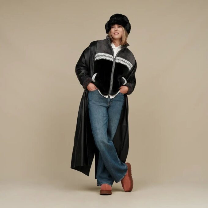 Giacca Marlene Sherpa Heritage Braid