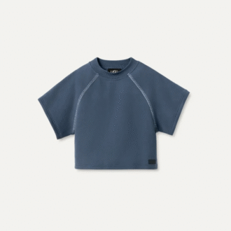 Maglia girocollo classica a maniche corte