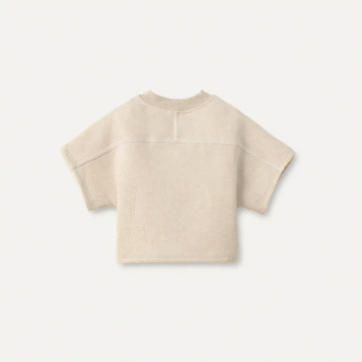 Maglia girocollo classica a maniche corte
