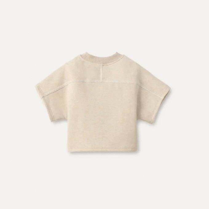 Maglia girocollo classica a maniche corte