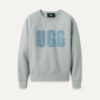 Maglia girocollo con logo sfocato Madeline