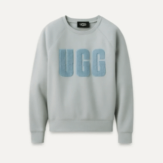Maglia girocollo con logo sfocato Madeline