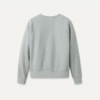 Maglia girocollo con logo sfocato Madeline