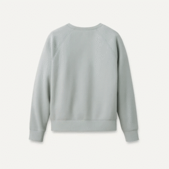 Maglia girocollo con logo sfocato Madeline