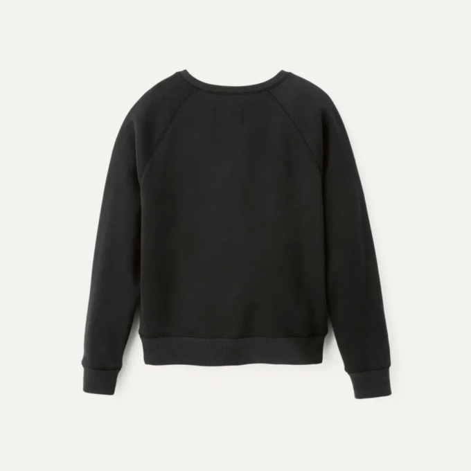 Maglia girocollo con logo sfocato Madeline