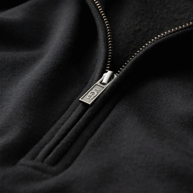 Maglione con mezza zip Zeke