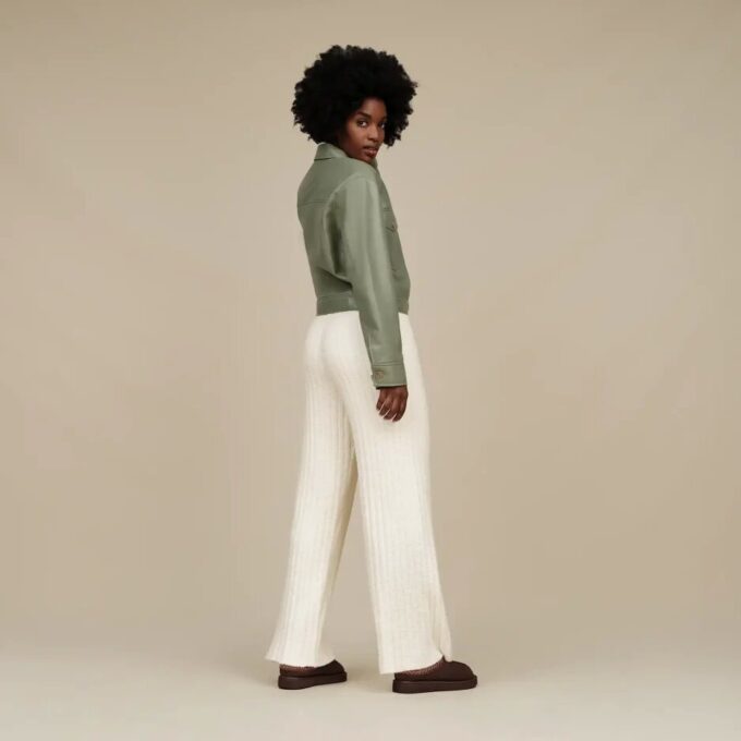 Pantaloni Terri a coste