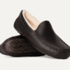 Pantofola in pelle Ascot