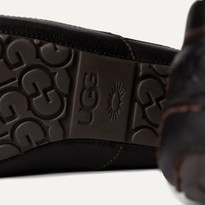 Pantofola in pelle Ascot