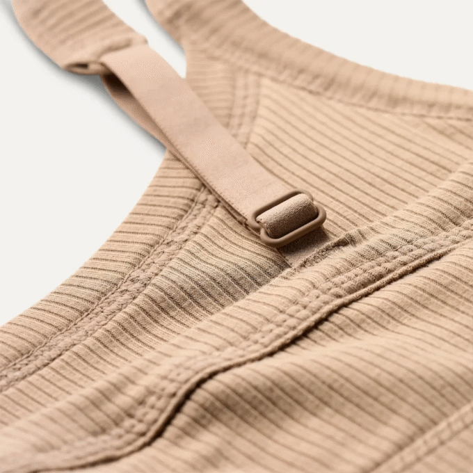 Reggiseno a coste Tesia Bralette