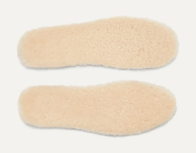 Soletta in pelle di pecora di prima qualità