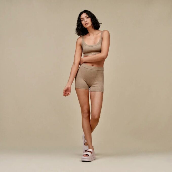 Reggiseno a coste Tesia Bralette